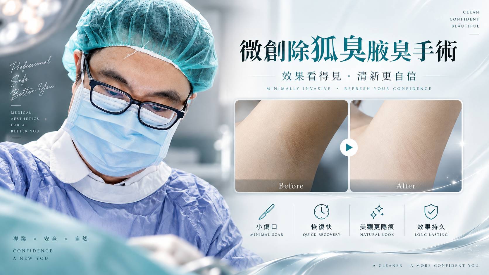 台南除狐臭手術權威醫師推薦價格費用介紹002