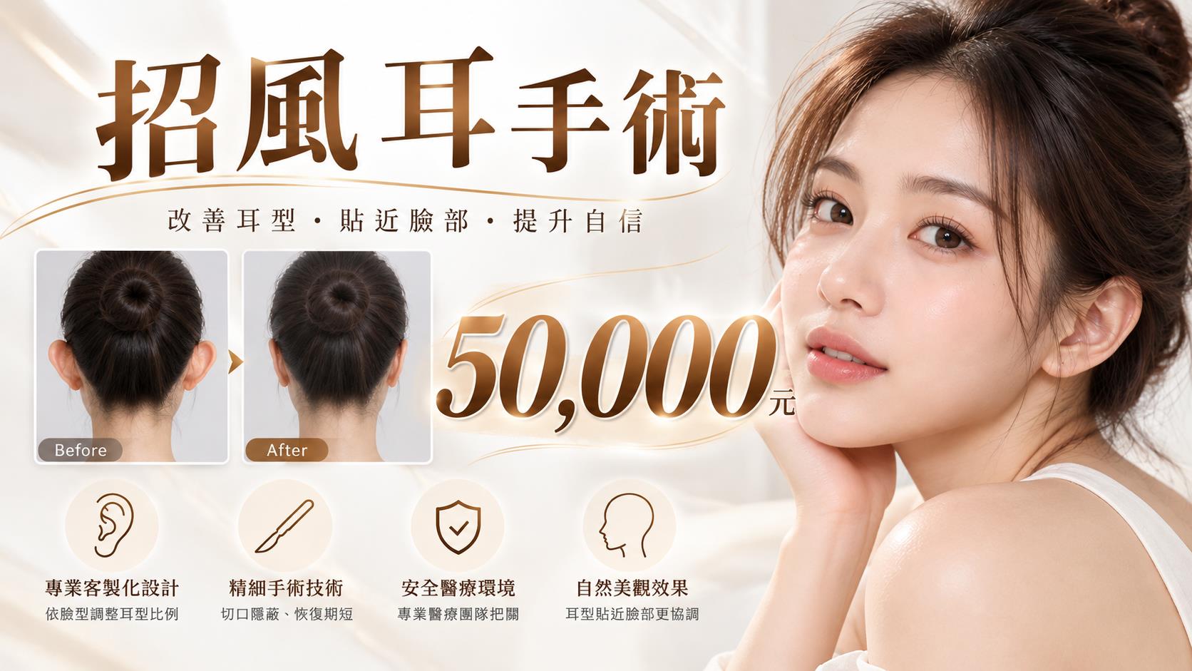台南耳朵整形招風耳手術權威醫師推薦價格費用多少001